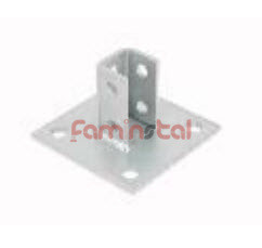 SUPORT ORIZONTAL M16 PENTRU PROFIL RECTANGULAR TALPA PATRATA (41X21 / 41X41)