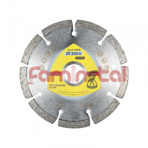 DISC DIAMANTAT BETON / CARAMIDA DT 300 U /230X2.3X22.23
