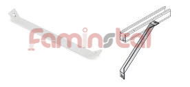 PIESA RAMFORSARE PROFIL L=300 (41X21 / 41X41)