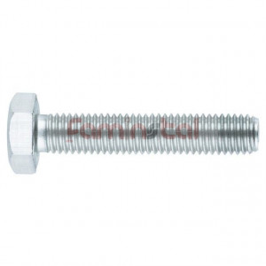 SURUB CAP HEXAGONAL M10x30 DIN 933, ZINCAT (SET 50 BUC)