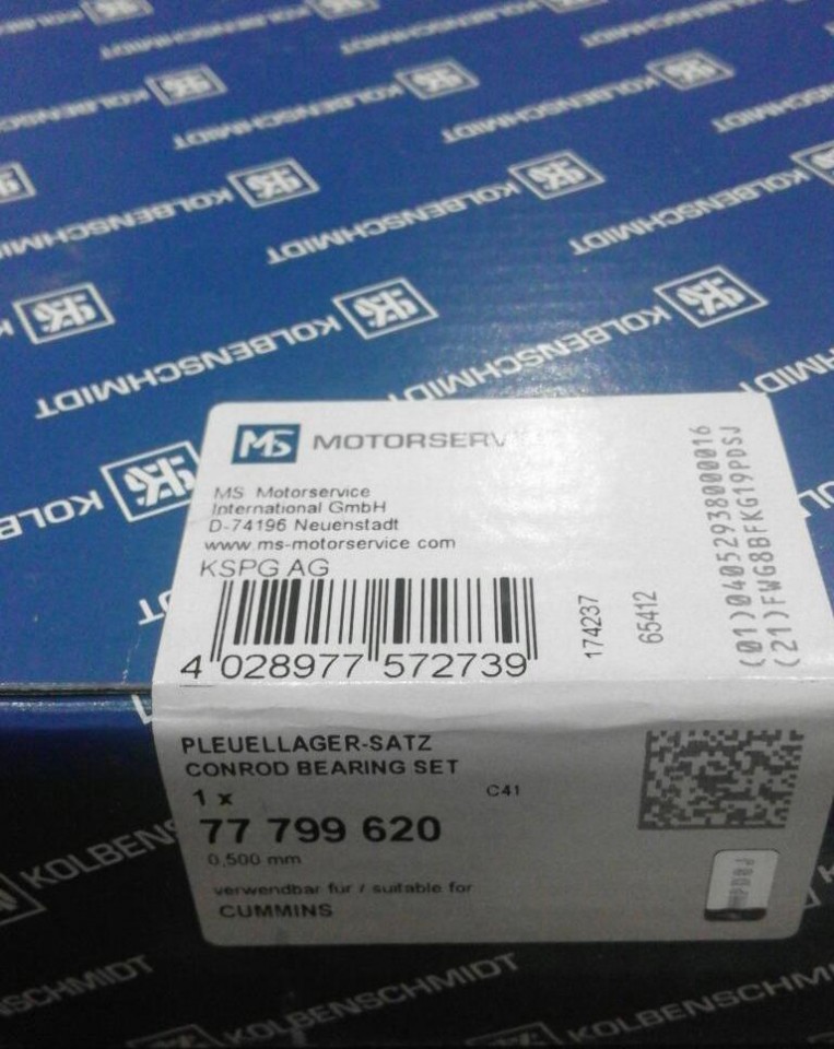 LEZAJI LETECI CUMMINS 6C/6CT 0,50 3901432
