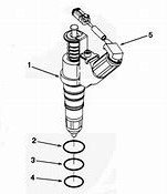 O-RING CAURE INJECTORA CUMMINS 3070138