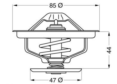 TERMOSTAT LIEBHERR D9306/D9408 80C 7380513
