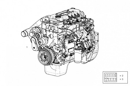 NEW HOLLAND F4AE3481D 4CIL NEF 4 EURO 4