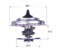 TERMOSTAT KHD/DEUTZ 1012/1013 83C 04224847