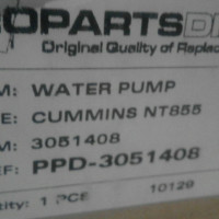 PUMPA VODE CUMMINS NT855 3051408