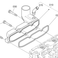 DIHTUNG USISNE GRANE KUBOTA D902 1G962-11820