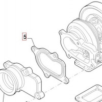 DIHTUNG TURBINE IVECO/NEF 504035094