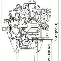 SET ZA REPARACIJU MOTORA KUBOTA D722 BASIC1
