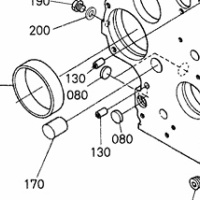 CAURA BREGASTE KUBOTA D1105 16271-55350