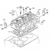 GLAVA MOTORA KUBOTA D722 1J092-03040