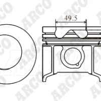 KLIP 87 KUBOTA D1803 1J803-21110