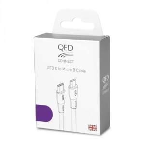 QED USB C(M)-MicroB(M) 0.15m - Img 1