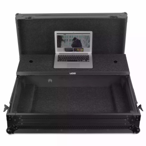 UDG Ultimate Flight Case Pioneer XDJ-RX2 Black MK3 Plus (Laptop Shelf + Wheels) - Img 3