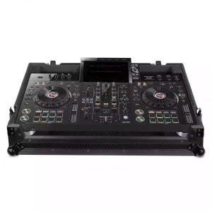 UDG Ultimate Flight Case Pioneer XDJ-RX3 Black Plus (Laptop Shelf + Wheels)