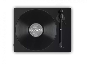 PRO-JECT E1 High Gloss Black OM5e Gramofon - Img 4