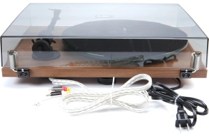 Pro-Ject T1 BT Walnut OM5e Gramofon sa Bluetooth transmisijom - Img 3