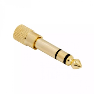 QED CONNECT JACK 6.35-3.5mm