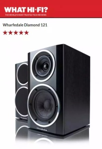 WHARFEDALE Diamond 121 Black Wood - Img 4
