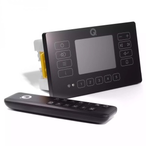 Q Acoustics E120 Bluetooth and DAB/FM Radio Black - Integrisano pojačalo - Img 2