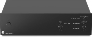 PRO-JECT Phono Box S3 B Black Gramofonsko Pretpojačalo