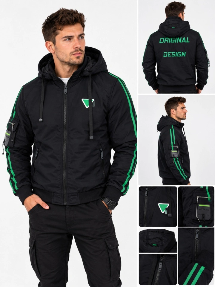 Geaca barbati bomber Be Good Miracle F168