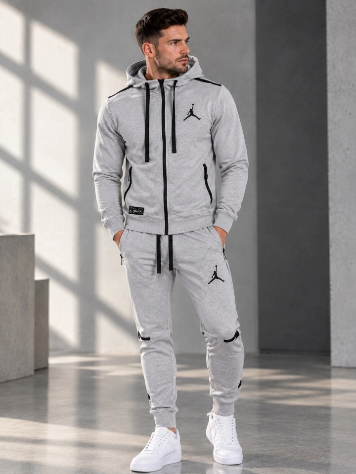 Trening barbati model slim fit T466