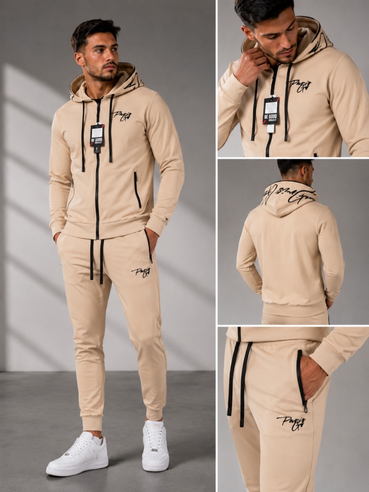 Trening barbati model slim fit T467