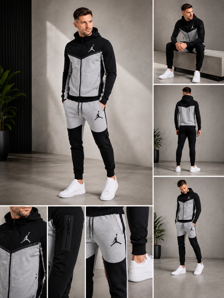 Trening bumbac barbati regular fit B223