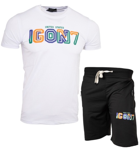 Compleu barbati tricou + pantaloni scurti TR122 - Img 2