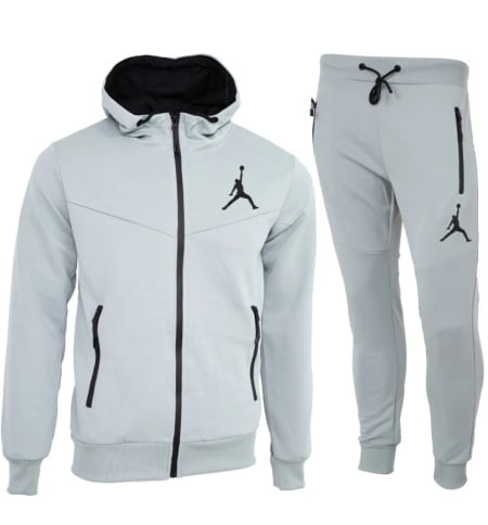 Trening barbati model slim fit cu gluga T313