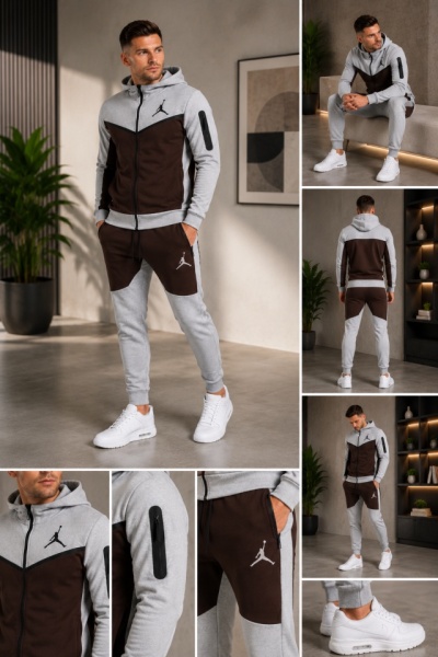 Trening bumbac barbati regular fit B115 - Img 3