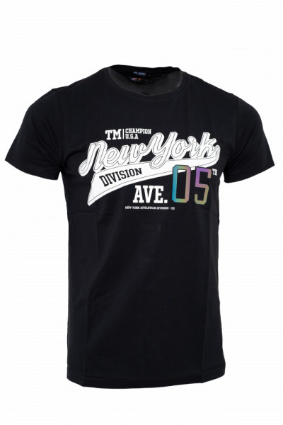 Tricou imprimeu model New york N234 - Img 2
