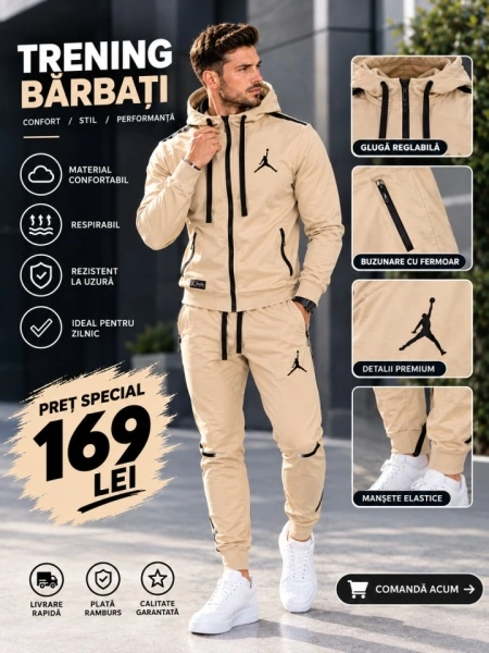 Trening barbati model slim fit T469 - Img 3