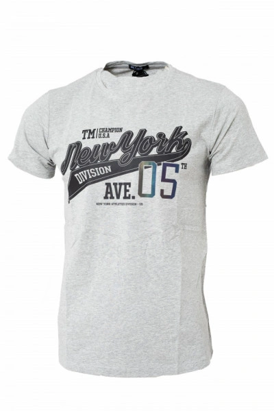 Tricou imprimeu model New york N235 - Img 2