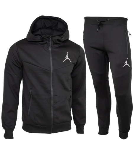 Trening barbati model slim fit cu gluga T447