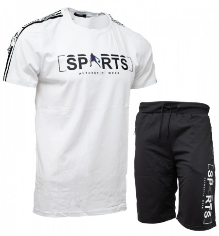 Compleu barbati tricou + pantaloni scurti TR87 Batal - Img 2
