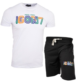 Compleu barbati tricou + pantaloni scurti TR122 - Img 2