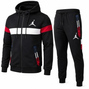 Trening bărbați sport casual cu fermoar și glugă T554 - Img 1
