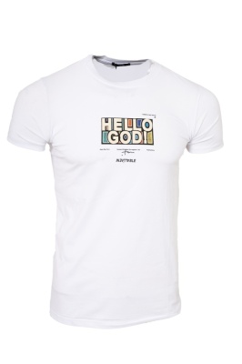 Tricou imprimeu model N240 - Img 1