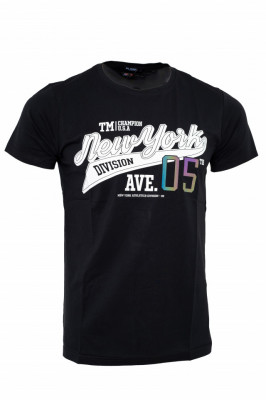 Tricou imprimeu model New york N234 - Img 2