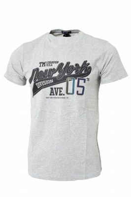 Tricou imprimeu model New york N235 - Img 2