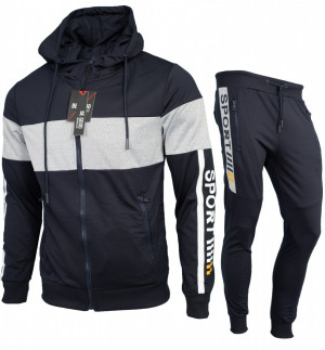 Trening barbati cu gluga T314