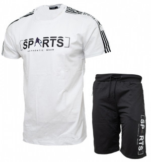 Compleu barbati tricou + pantaloni scurti TR87 Batal - Img 1
