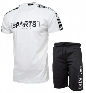 Compleu barbati tricou + pantaloni scurti TR87 Batal - Img 1