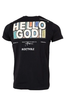 Tricou imprimeu model N244 - Img 1