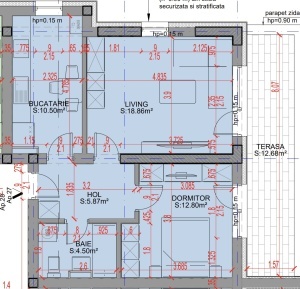 Apartament 2 camere decomandat, bl4, suprafata 65.21 mpt, Theodor Pallady, PROMOTIE PARCARE !!! - Img 4