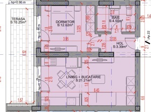 Apartament 2 camere OS, bl4, suprafata 51.64 mpt ,Theodor Pallady, PROMOTIE PARCARE !!!