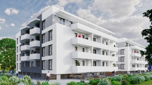 Apartament 2 camere cu terasa, penthouse, etaj 3, nr 27 , suprafata 80.65 mpt, Romco Bratarii - Img 2