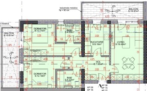 Apartament 3 camere decomandat, 2 balcoane, 8/15/22,bl3, suprafata 92.25 mpt, Theodor Pallady, Nicolae Teclu Metrou, EFY Residence